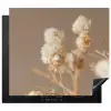 Subtiele Schoonheid in Bloei Inductie beschermer vinyl 3mm middel -3d