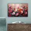 Klaprozen - Roze - Bloemen - Botanisch - Kunst canvas 2cm klein -sfeer4