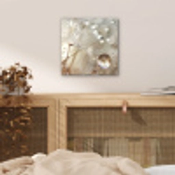 Natuur - Bloemen - Druppels - Regen aluminium wit klein -sfeer3