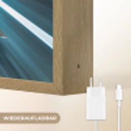 Race - Auto - Formule 1 - Jongens - Blauw Light Box met batterij (Wandlamp) middel -USP_websiteoplaadbaarDE