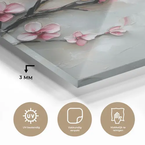 Bloesem - Kunstzinnig - Roze - Sakura plexiglas 5mm klein -sfeer2