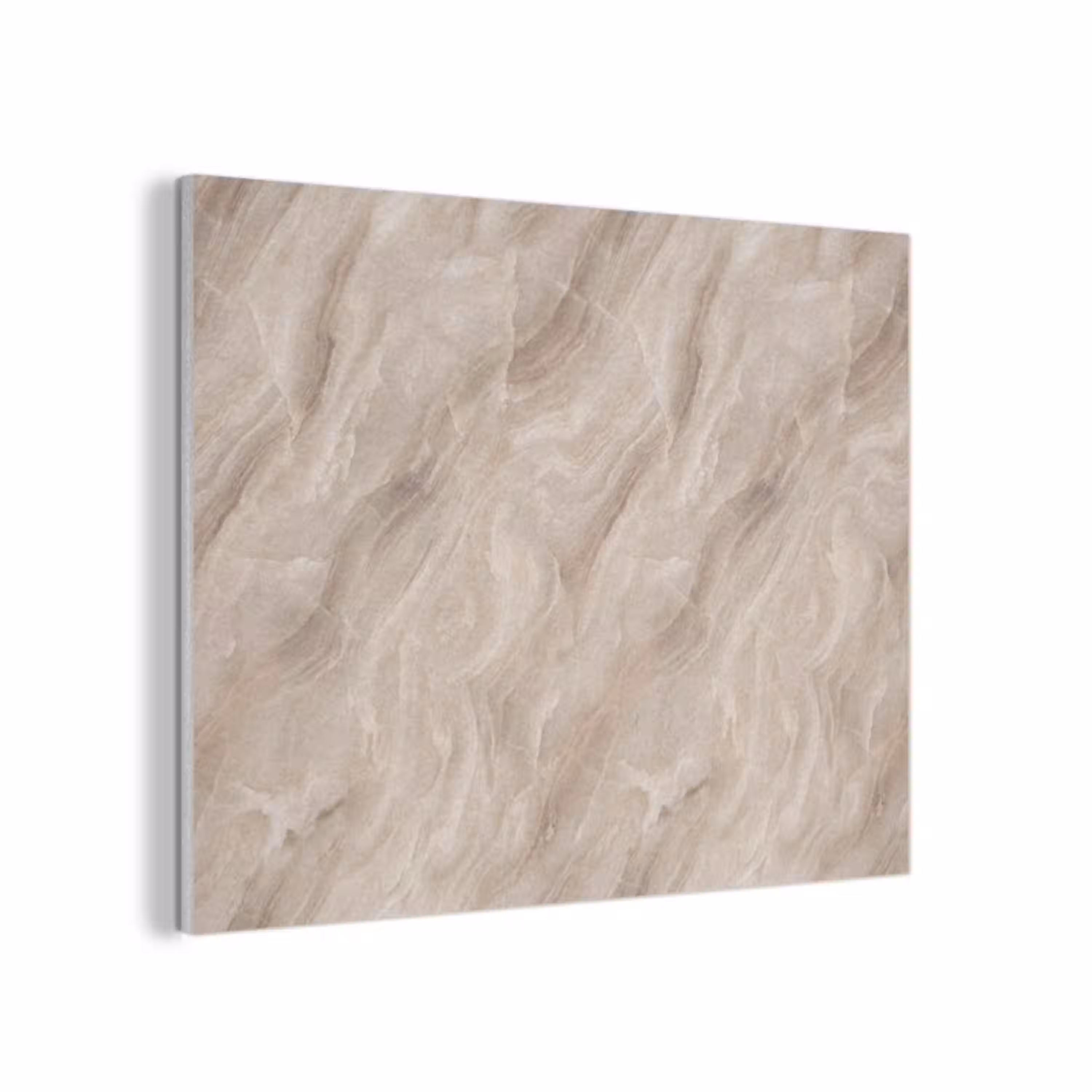 Steen - Golvend - Abstract - Beige PET vilt klein -3d