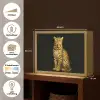Panter - Realistisch - Bruin Light Box met batterij (Wandlamp) middel -USP_websiteoverzichtNL