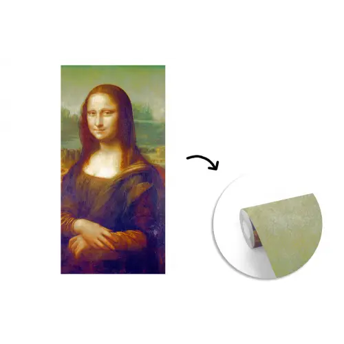Mona Lisa - Leonardo da Vinci fotobehang vinyl groot -3d