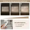 Bloesems - Wit - Boot - Minimalistisch Light Box met kabel (Tafellamp) klein -USP_dimbaarNL