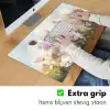 Quote - Bloemen - Schilderachtig Muismat XXL klein -sfeer3