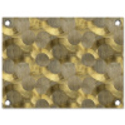 Modern - Geometrisch - Goud tuinposter los doek klein 239 -3d