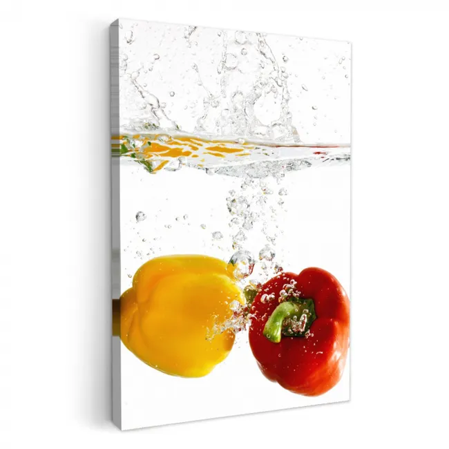 Paprika Plons KitchenYeah - Keuken - Canvas klein -3d
