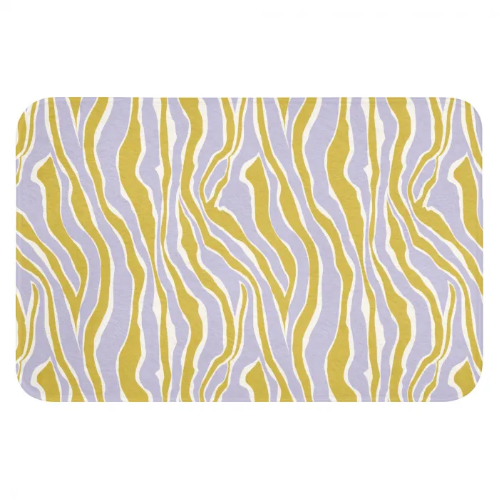 Zebra - Modern - Meerkleurig WCmat klein 1009 -3d