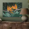 Paradijsvogel - Bloem - Exotisch PET vilt klein -sfeer2