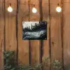 Marmer - Abstract - Goud - Luxe tuinposter los doek klein -sfeer1