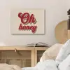 Oh honey - Rood - Schaduw PET vilt klein -sfeer3