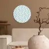 Patronen - Abstract - Geometrie Wandcirkel plexiglas klein 852 -sfeer1