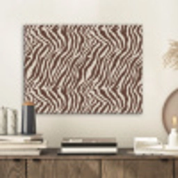 Zebra - Patroon - Zwart - Wit PET vilt klein 837 -sfeer1