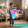Kleurrijke glimlachexplosie Kinderkoffer - Blauw klein -sfeer2_NL