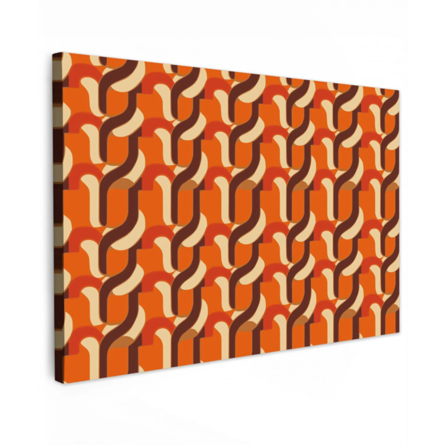 Retro - Modern - Kleurrijk canvas 2cm klein 34 -z3d