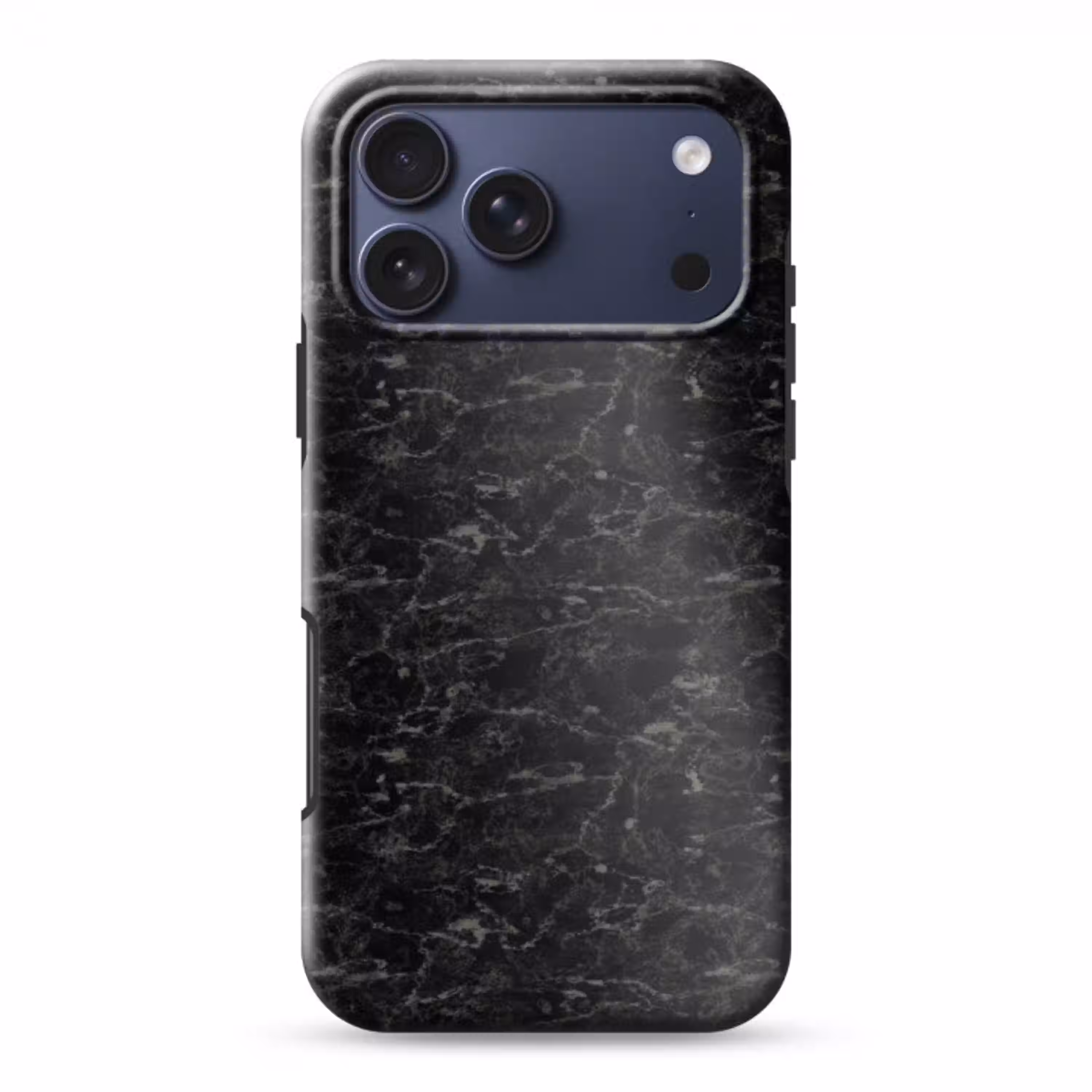 Marmer - Aders - Zwart Toughcase MagSafe Apple iPhone 17 Pro Max klein 1019 -3d