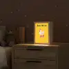 Kip - Rolschaatsen - Geel Light Box met kabel (Kinderlampje) klein -sfeer1_kind