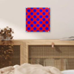 Dots - Klassiek - Rood plexiglas 5mm klein 11 -sfeer4