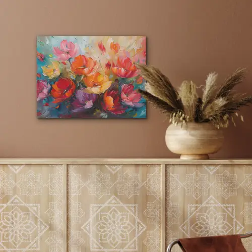 Bloemen - Kunst - Watercolor - Botanisch PET vilt klein -sfeer4