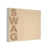 Swag - Bruin - Beige PET vilt klein -3d