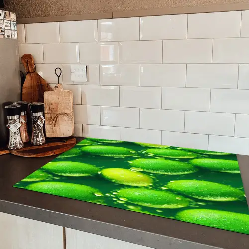 Limoen - Groen - Water Inductie beschermer vinyl 3mm klein 276 -sfeer3