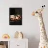 Stilleven - Vintage - Borrelplank fotolijst zwart zonder passe partout klein -usfeer4_kinderkamer