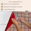 Blauw - Bruin - Vlekken - Vierkant keuken achterwand spatscherm klein 900 -spatscherm_NL
