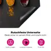 Specerijen - Lepels - Tafel - Rustiek - Kruiden Inductie beschermer vinyl 3mm klein -zzzzzzz-lf-onderkant