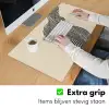 Golvend - Lijnen - Abstract - Silhouet Muismat XXL klein -sfeer3