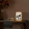 Vrouw - Paard - Artistiek Light Box met kabel (Tafellamp) klein -sfeer4