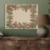 Hulstrand - Bessen - Beige PET vilt klein -sfeer2