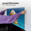 Pannenkoeken - Steentjes - Glitter - Slagroom Inductie beschemer met haakjes middel -ky-ophangen-nl