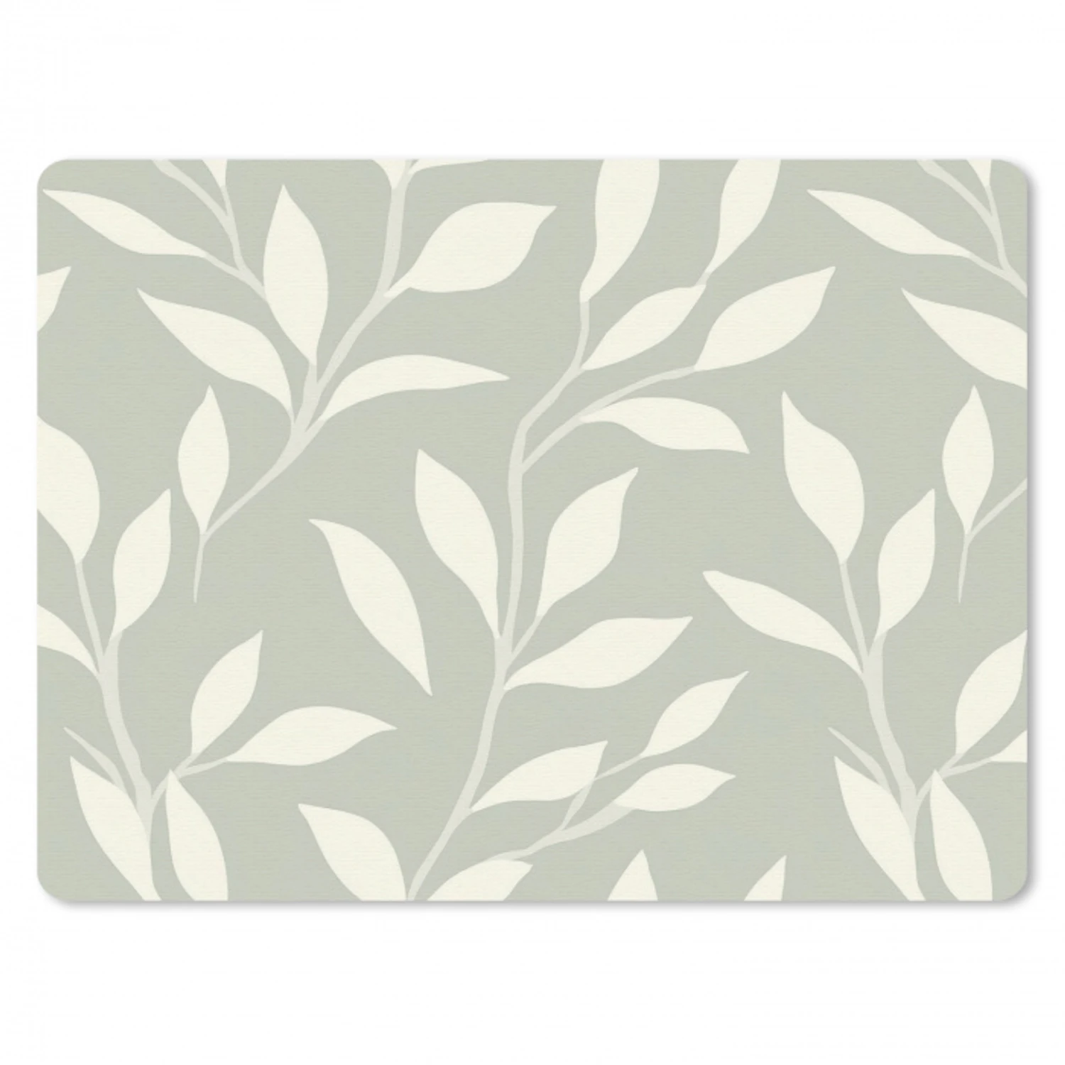 Minimalistisch - Patroon - Groen muismat rubber klein 262 -3d