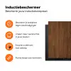 Hardhout - Patronen - Bruin Inductie beschermer vinyl 3mm klein 276 -zzzzzzz-td-ups