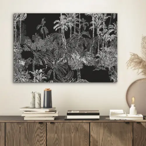 Palm - Jungle - Tropical PET vilt middel -sfeer1