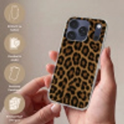 Pantervacht - Realistisch - Bruin Telefoonhoesje iPhone 17 Pro klein -sfeer3_DE