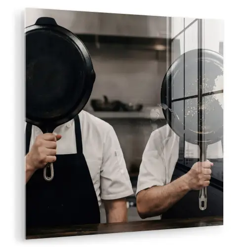 Koks - Koekenpannen - Keuken plexiglas 5mm klein -zzzproduct_nieuw