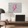 Bliksem - Roze - Stippen PET vilt klein -sfeer5