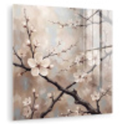 Bloesem - Takken - Schilderij - Beige - Serene plexiglas 5mm klein -zzzproduct_nieuw