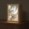 Gebouw - Palmbomen - Beige - Zon Light Box met kabel (Tafellamp) klein -z3d_website
