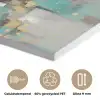 Abstract - Blokken - Goud - Skyline PET vilt klein -closeup_NL