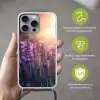 Lavendelbloemen - Paars - Zonlicht Hoesje iPhone 16 Pro Max met koord klein -sfeer2_NL