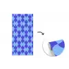 Blauw - Maanvlakken - Patroon fotobehang vinyl groot 64 -3d