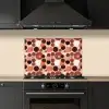 Cirkels - Modern - Kleurrijk keuken achterwand spatscherm klein 900 -sfeer1