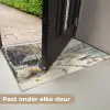 Winter - Sneeuw - Huis - Natuur Deurmat klein -USP_NL