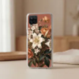 Boeket - Retro - Kleurrijk Telefoonhoesje Samsung Galaxy A12 klein -sfeer2