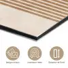 Symmetrische bocht - Koperkleurig aluminium wit klein -closeup_FR