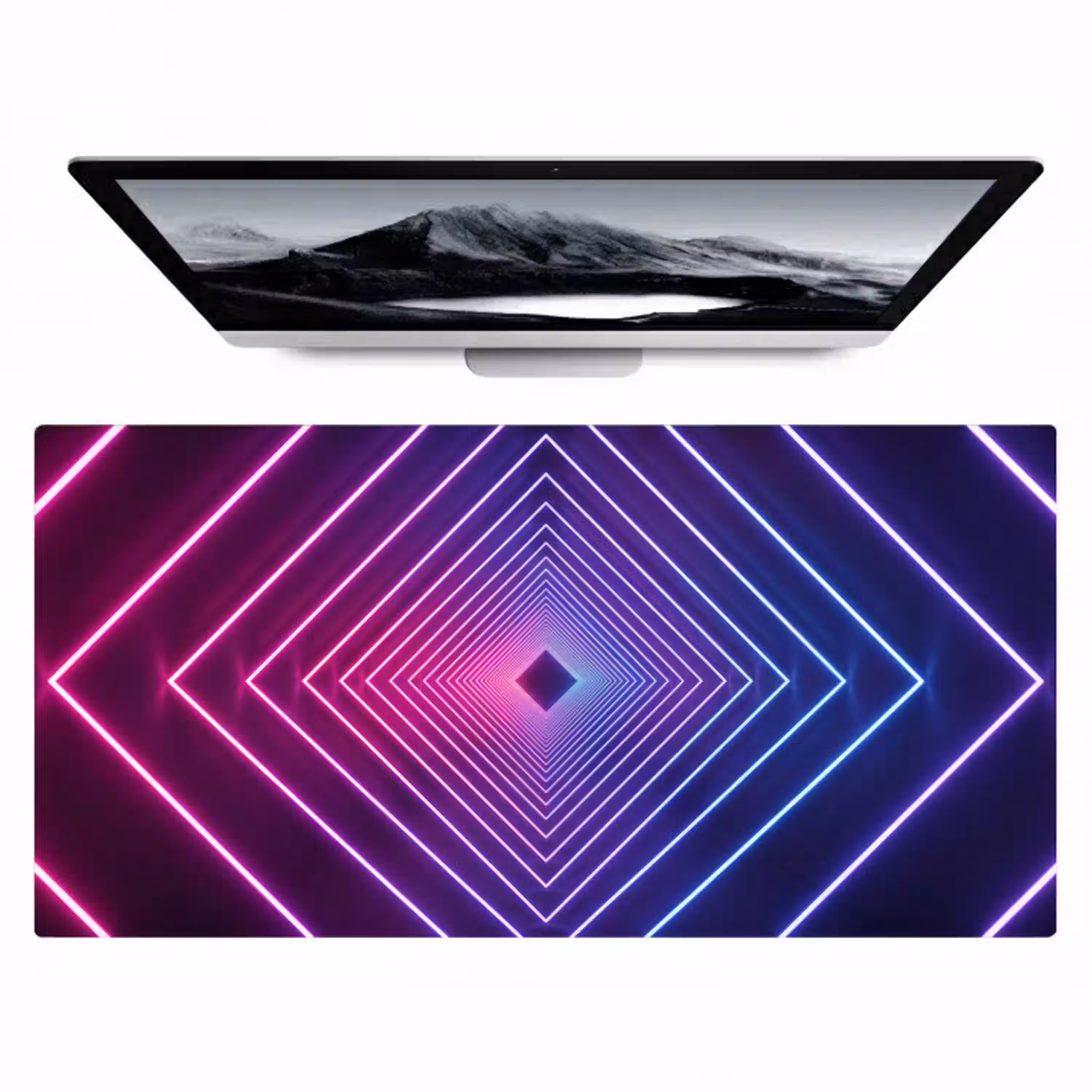 Driedimensionaal - Tunnel - Ruimte Muismat XXL klein -zzz3d