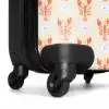 Kreeft illustratie oranje NBS - Handbagage koffer - Kinderen Unisex middel -wiel